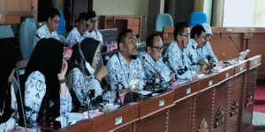 Audiensi PGRI Kabupaten Lampung Timur Dengan DPRD Kabupaten Lampung Timur